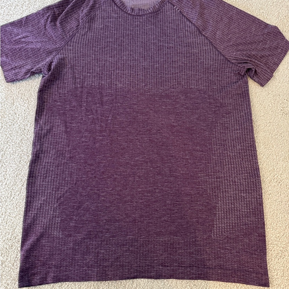 lululemon athletica Purple Short Sleeve Tee
